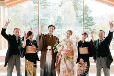 【3か月前の直近なら】挙式＋写真＋会食6名 少人数ファミリー婚プラン
