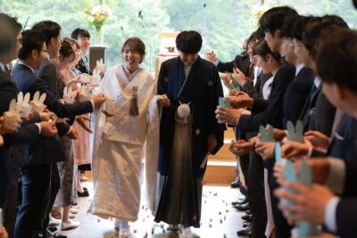 会話を楽しむほっこりウェディング